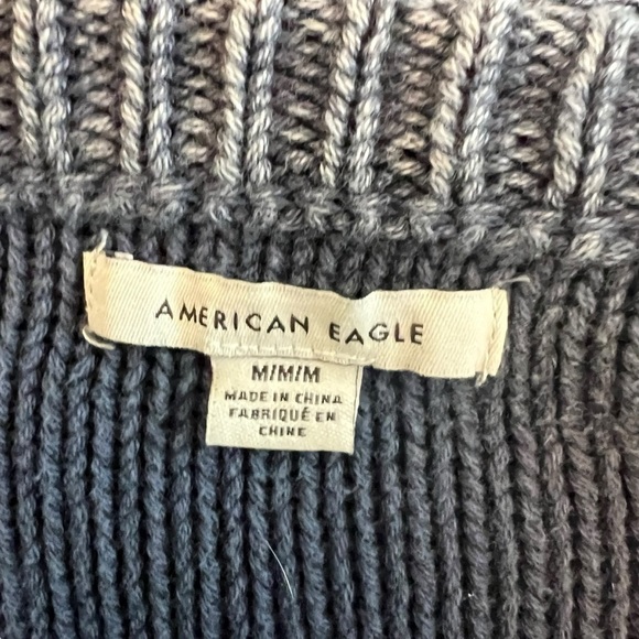American Eagle - Boat Neck Oversized Slouchy Sweater Sz M - Picture 4 of 6